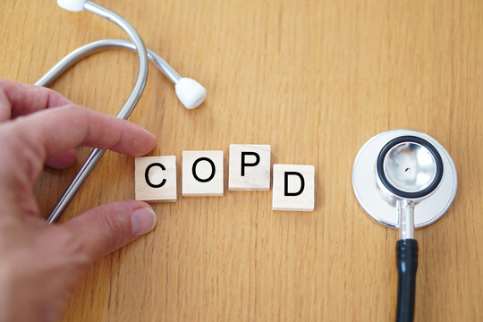 COPD. medical concepts. Chronic obstructive pulmonary disease