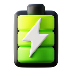 3d battery icon © derirus