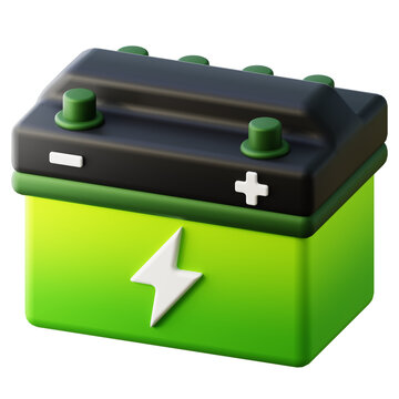 3d accu battery vehicle