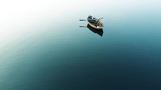 There is a very beautiful broken house underwater, Drone Shot in Mukutmanipur Dam