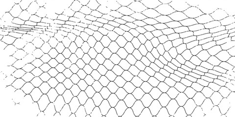 Mesh texture for fishing nets. Grunge pattern for sportswear or soccer goal, volleyball net, basketball hoop, hockey, athletics. Grunge background © Muaffa