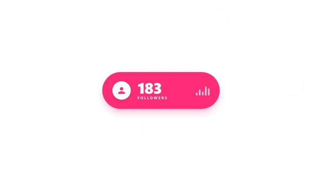 Follower Count Animation Zero