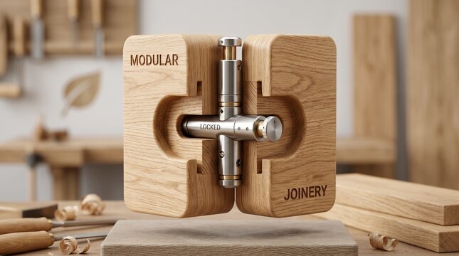 Woodworking jig, modular joinery tool, woodworking equipment, carpentry clamp