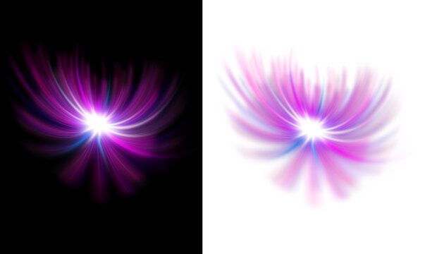 pink- purple- blue-Glowing fireworks and sparkling light burst festive neon glowing png background for wallpaper, card, gift paper, poster, banner, decoration