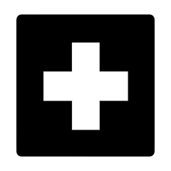 Obraz premium Medical Cross Icon