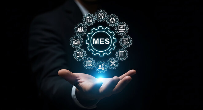 Manufacturing Execution System MES Smart Factory Digital Industry 4.0 Automation