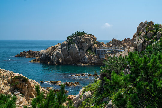 울산 대왕암공원과 해안 둘레길, Ulsan Daewangam Park and coastal trail
