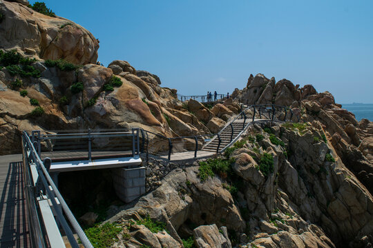 울산 대왕암공원과 해안 둘레길, Ulsan Daewangam Park and coastal trail
