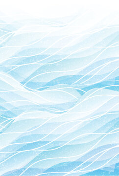 Abstract light blue wave pattern background