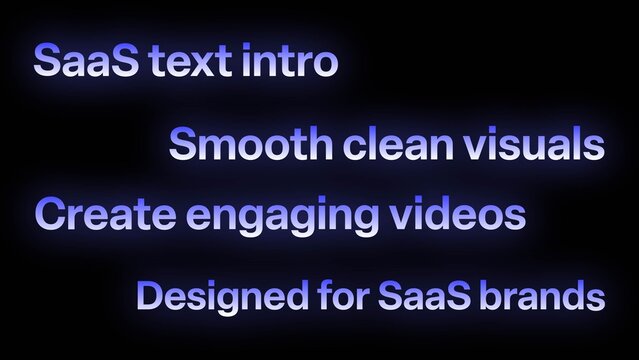 Saas Text Animation