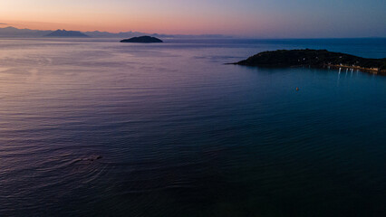 Fototapeta premium sunset over the sea