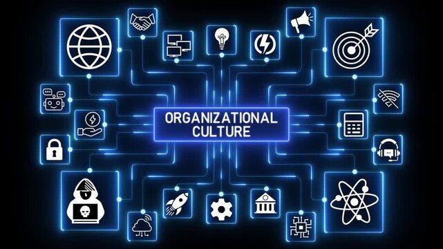 Shared values and behavioral norms shaping collaboration, identity and performance across a digitally connected.4k Animation.