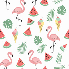 seamless pattern with birds © Chelsea