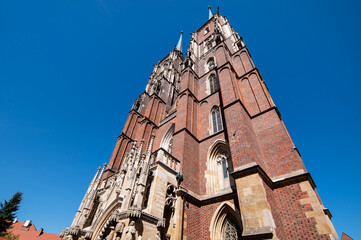 Cathedral of St. John the Baptist. Ostrow Tumski in Wroclaw, Poland © Tomasz Warszewski
