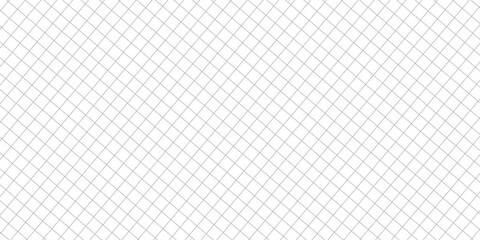 Net texture pattern on white background. Net texture pattern for backdrop and wallpaper. Realistic net pattern with black squares. Geometric background © Adell