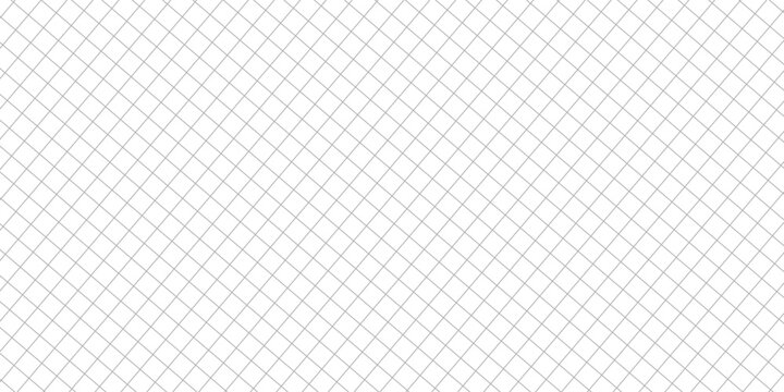 Net texture pattern on white background. Net texture pattern for backdrop and wallpaper. Realistic net pattern with black squares. Geometric background