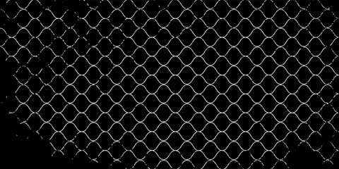 Net texture pattern on white background. Net texture pattern for backdrop and wallpaper. Realistic net pattern with black squares. Geometric background, vector Eps10 © Adell
