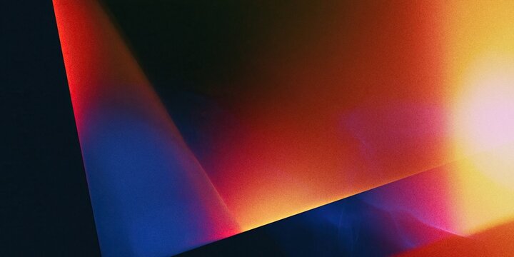 Generative AI,Abstract Angular Neon Gradient Background Bold Colorful Dark Dramatic Light Streak