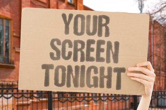 "Your Screen Tonight" Adults spend more evening hours on devices than on face-to-face interaction with family members. ADULT. SCREEN. EVENING. DEVICE. INTERACT.