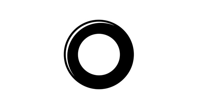 Black Rubber O Ring Seal.