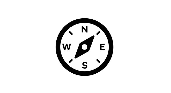 Compass Navigation Tool Direction.