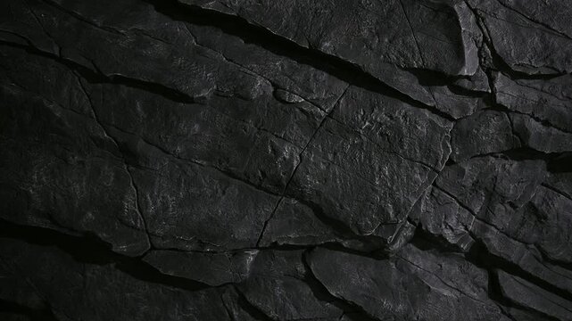 Lively Film Setting Emphasizing Textured Slate Backgrounds With Shadow Play And Detailed Light Effects