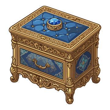 antique wooden chest