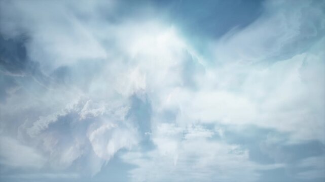 Chaotic Skies On The Background 46