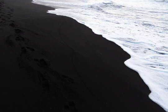 Landscape of Nogales Beach (La Palma, Canary islands, Spain)