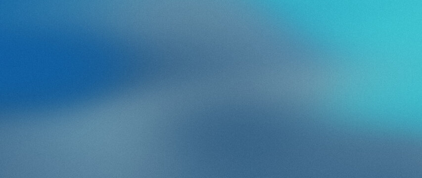Deep blue, cyan, and teal sleek wavy gradient overlaid with grainy noise for professional website hero header.