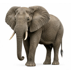 Obraz premium elephant isolated on white