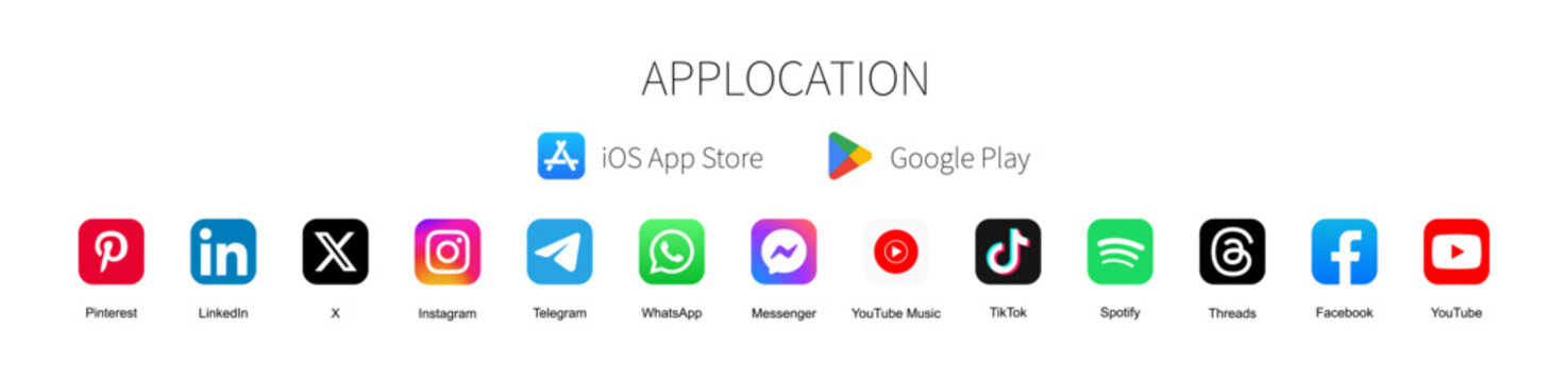 Top apps in the world in 2025. Facebook, Instagram, Teams, Twitch, Snapchat
