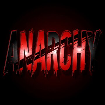 Fierce Red Anarchy: Raw Ink Splatter Art on Dark Void