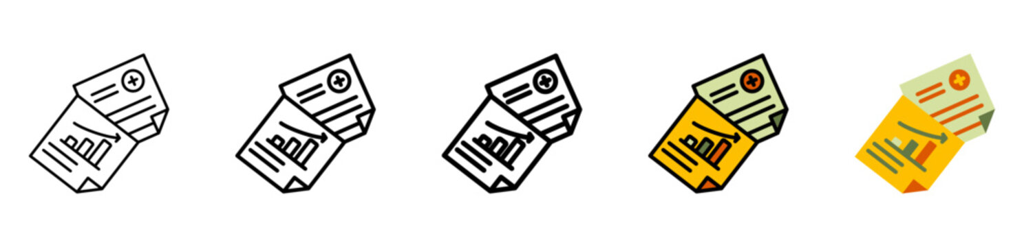 Result Icon Collection With Different Styles And Colors