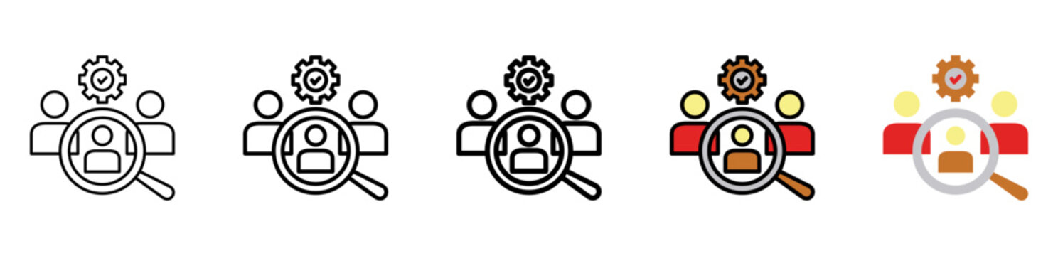 Review Icon Collection With Different Styles And Colors