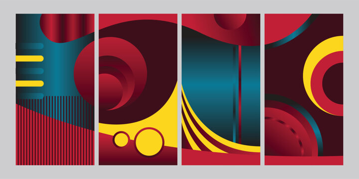 abstract background with flag of spain