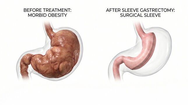 Morbid Obesity vs Sleeve Gastrectomy Bariatric Surgery Comparison
