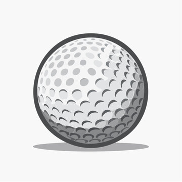 Golf Ball Illustration