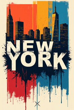 new york city illustration