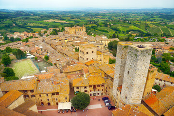 Obraz premium San Gimignano, Italy