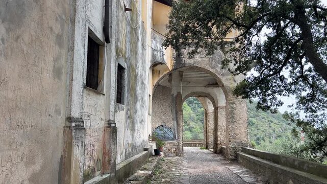 Italien bei Sanremo Ligurien im Fr&uuml;hling