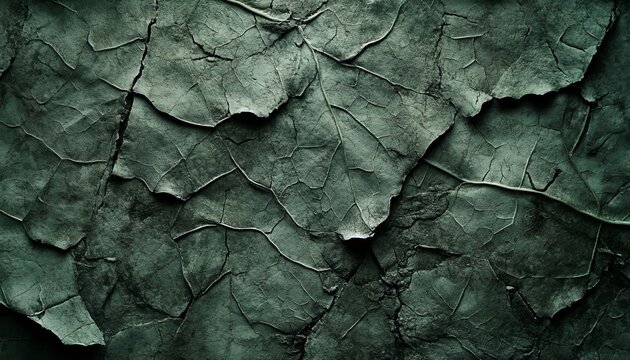 Intricate Texture of Dried Chard Flakes with Monochromatic Grey Tones and Organic Patterns