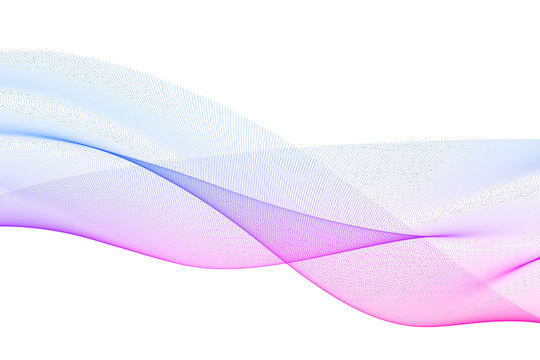Abstract Neon Wave Gradient Background with Flowing Digital Lines PNG file 