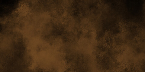 Obraz premium Eerie black background with billowing orange smoke on black background. old style dark orange grunge texture, brush painted . Old and grainy orange paper texture, vector, 