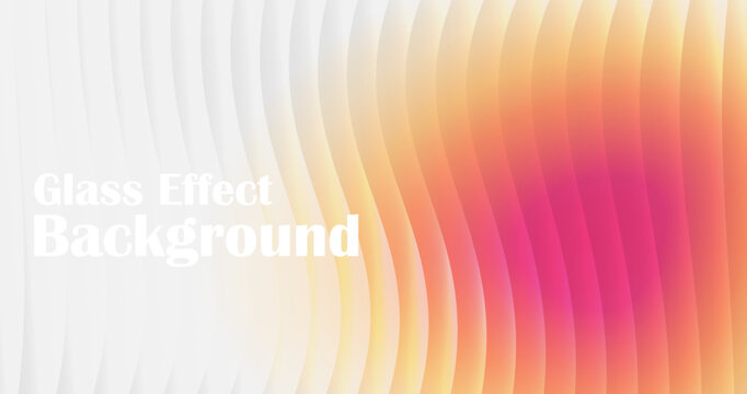 Abstract Gradient Background with Reeded Glass Texture &ndash; Modern Summer Aesthetic DesignSelect 89 more words to run Humanizer