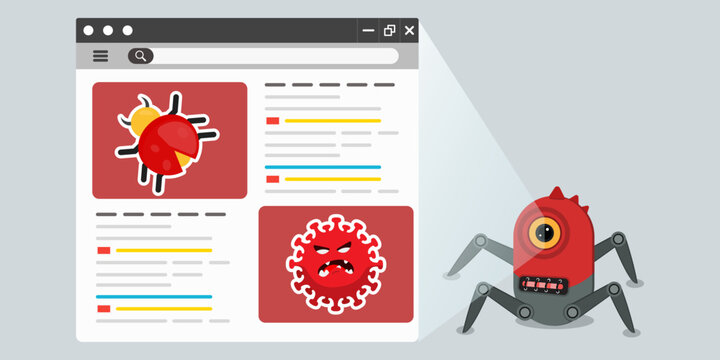 Virus Infector With Gui Infected Website Images – Browse 24,973 Stock Photos, Vectors, and ...