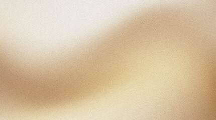 Grainy gold gradient background, abstract beige sand texture with soft waves, elegant warm metallic blur for luxury branding and web design © Syed