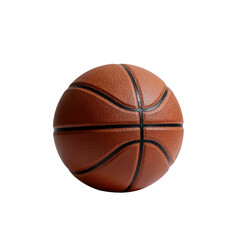 Fototapeta premium [Transparent Background PNG]A professional orange basketball on white background