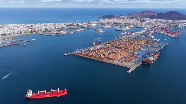 Intermodal Freight Logistics in Gran Canaria; European Port Infrastructure and the Cost of Living Crisis