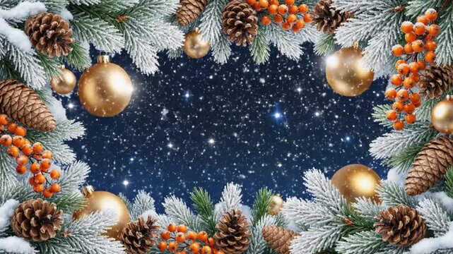Festive Christmas Decorations for outdoor lifestyle brands and nature documentaries